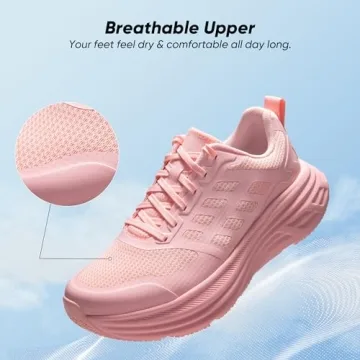 NORTIV 8 Women's Comfortable Walking Shoes - Breathable & Stylish