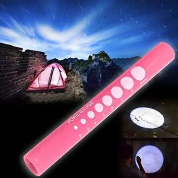 Stylish Pink EMT Shears and Pen Light Set for First Responders