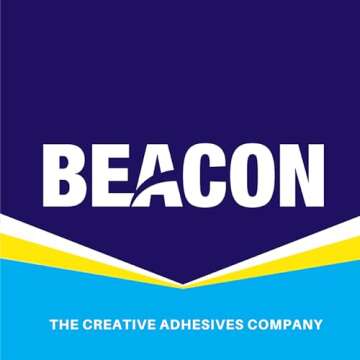 BEACON 3-in-1 Advanced Craft Glue - Fast-Drying, Crystal Clear Adhesive for Wood, Ceramics, Fabrics, and More, 8-Ounce