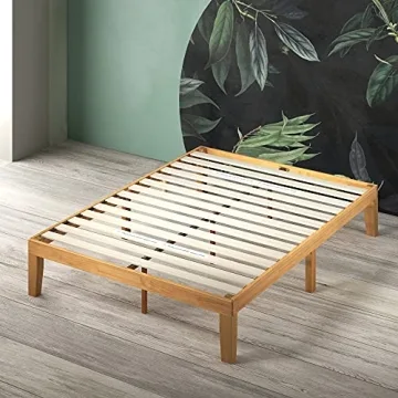 ZINUS Moiz Wood Bed Frame, Easy Assembly & Storage