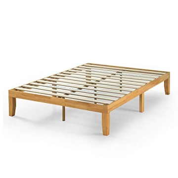 ZINUS Moiz Wood Bed Frame, Easy Assembly & Storage