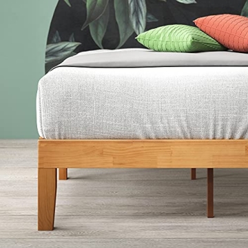 ZINUS Moiz Wood Bed Frame, Easy Assembly & Storage