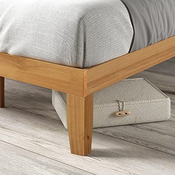 ZINUS Moiz Wood Bed Frame, Easy Assembly & Storage