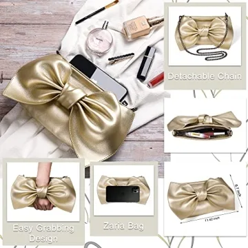 Stylish Vegan Leather Wristlet Clutch for Women