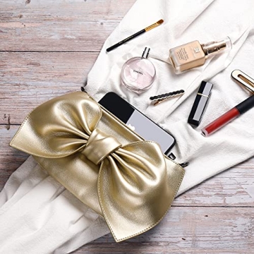 Stylish Vegan Leather Wristlet Clutch for Women