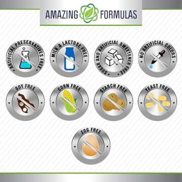 Amazing Formulas Bromelain 500 Mg 120 Tablets Supplement | Non-GMO | Gluten Free | Made in USA