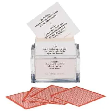 TableTopics - Original En Espanol - 135 Question Card Game to Learn Spanish & Practice Your Spanish