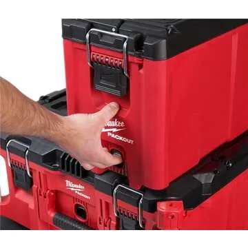 MILWAUKEE PACKOUT Compact Tool Box - Durable & Weatherproof