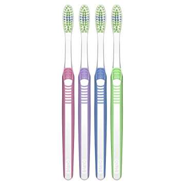Oral-B Indicator Toothbrushes: Soft, Gentle Care, 4 Pack