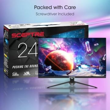 Sceptre 24” Gaming Monitor 165Hz IPS Full HD with FreeSync