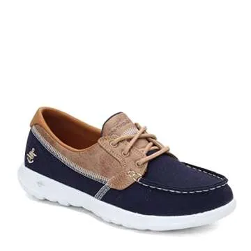 Skechers Women's Go Walk Lite-15430 Boat Shoe - Stylish Comfort for Everyday Wear