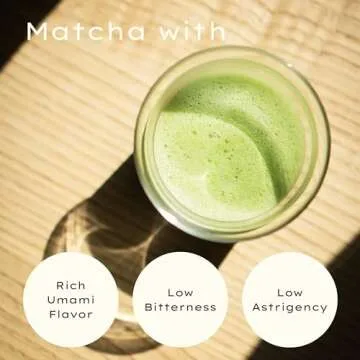 ROKUCHA Ceremonial Grade Matcha, Single Origin from Nishio, Japan, Green Tea Powder, 1.06OZ (30g)