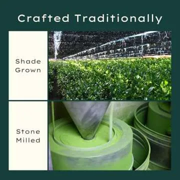 ROKUCHA Ceremonial Grade Matcha, Single Origin from Nishio, Japan, Green Tea Powder, 1.06OZ (30g)