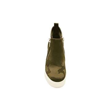 Steve Madden Women's Wedgie Sneaker in Camo for Comfort