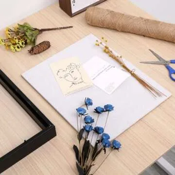 Muzilife 8x8 Shadow Box Frame for Memories and Awards