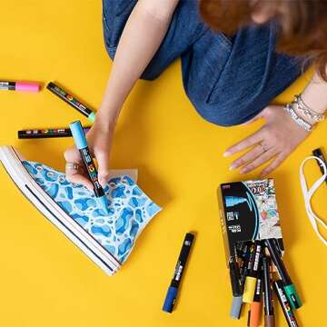 Posca Marker 1M White for Art, Craft & School Supplies