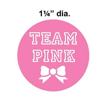 Beistle Gender Reveal Party Stickers - Fun & Engaging Decoration