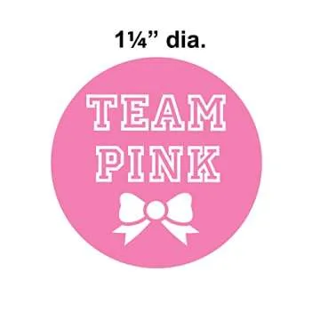 Beistle Gender Reveal Party Stickers - Fun & Engaging Decoration