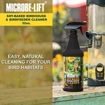MICROBE-LIFT Eco-Friendly Birdhouse Cleaner and Deodorizer Spray 32 Oz