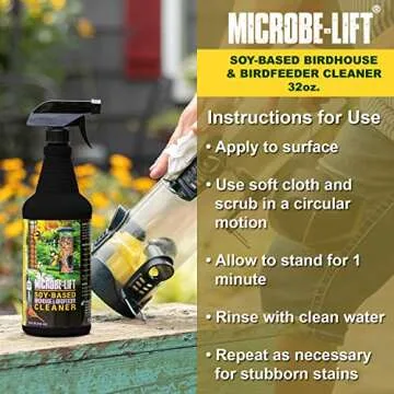 Soy Based Birdhouse Cleaner Safe for Birds 32 Oz
