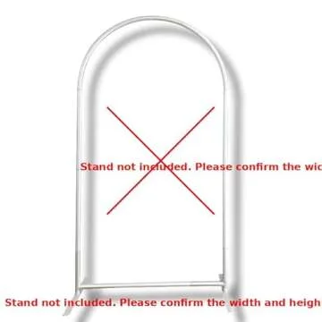 Elegant Arch Backdrop Cover for All Occasions 3x6ft