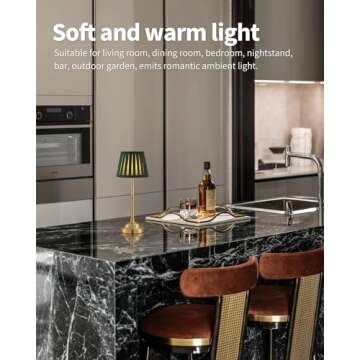 KDG Cordless LED Table Lamp Set | Stylish Illuminating Solutions