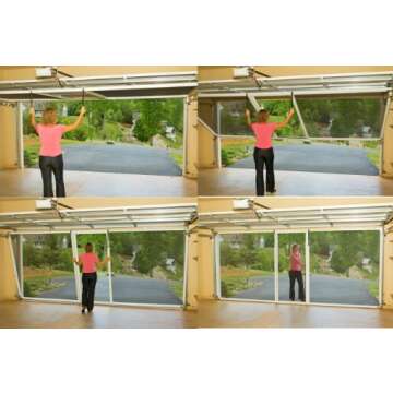 Lifestyle Screens Garage Door Screen 7'H - Versatile & Durable