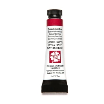 Daniel Smith Extra Fine Watercolors Tube, 5ml, Quinacridone Rose