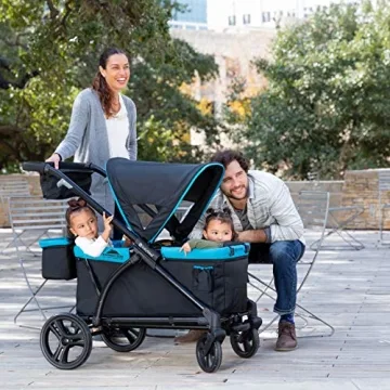 Baby Trend Expedition 2-in-1 Stroller Wagon PLUS Ultra Grey