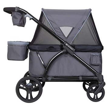 Baby Trend Expedition 2-in-1 Stroller Wagon PLUS Ultra Grey
