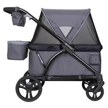 Baby Trend Expedition 2-in-1 Stroller Wagon PLUS Ultra Grey