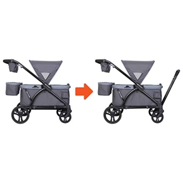 Baby Trend Expedition 2-in-1 Stroller Wagon PLUS Ultra Grey