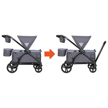 Baby Trend Expedition 2-in-1 Stroller Wagon PLUS Ultra Grey