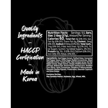 Funtable Korean Kimchi Ketchup (12.70 oz, Pack of 1) - Savoury & Spicy, Ketchup, Great Flavors, Easy-to-Use. Perfect for Chicken, Nuggets, Wings & Nachos, Tomato Sauce Alternative.