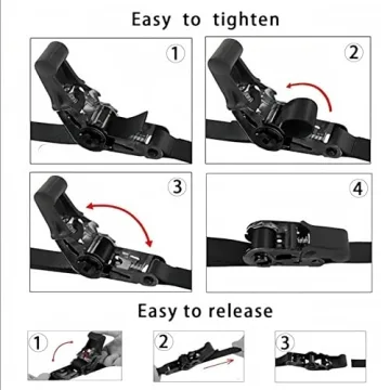 Heavy Duty Endless Ratchet Straps for Cargo Securing