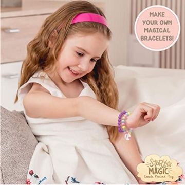 Story Magic Wooden ABC Beads - Eco-Friendly Kids Crafting Kit