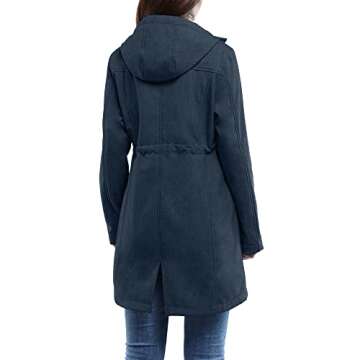 Women's Windproof Softshell Jacket with Fleece Lining