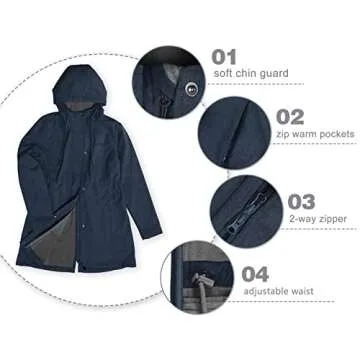 Women's Windproof Softshell Jacket with Fleece Lining