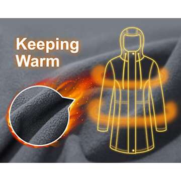 Women's Windproof Softshell Jacket with Fleece Lining