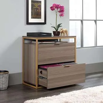 Sauder International Lux Lateral File, Diamond Ash Finish