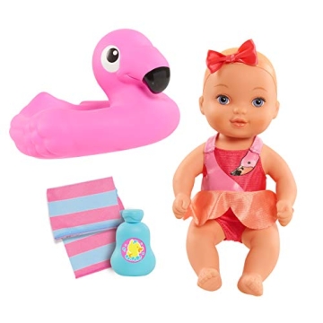 Waterbabies Flamingo Doll Bathtime Fun with Accessories