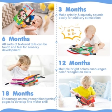 Touch and Feel Baby Book for Early Learning