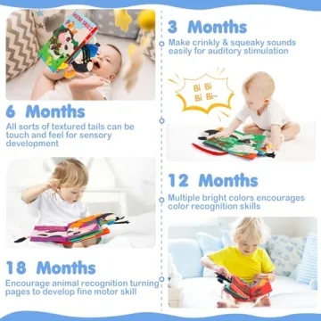 Touch and Feel Baby Book for Early Learning