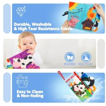 Touch and Feel Baby Book for Early Learning