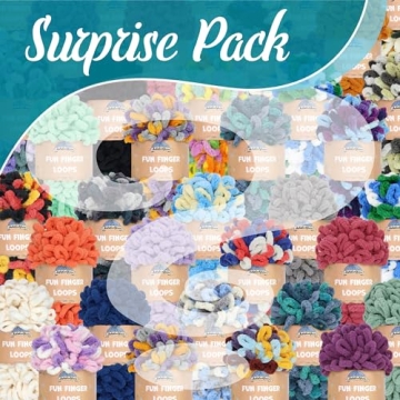 JubileeYarn Fun Finger Loops Yarn - Creative Easy Crafts