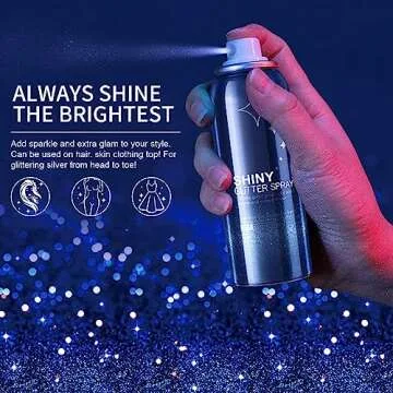 HANYWIL Sparkling Body Glitter Spray - Long-Lasting Shine