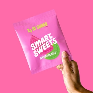 SmartSweets Sourmelon Bites Low Sugar Gluten-Free Candy