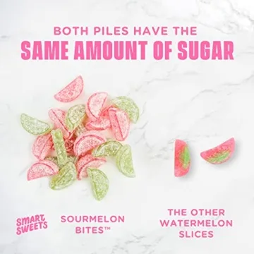 SmartSweets Sourmelon Bites Low Sugar Gluten-Free Candy