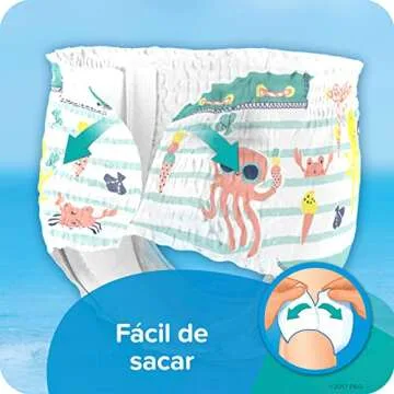 Pampers Splashers Swim Diapers Large 10 Ct for Little Swimmers