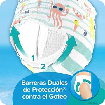 Pampers Splashers Swim Diapers Large 10 Ct for Little Swimmers